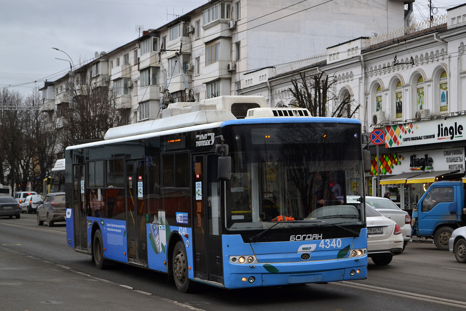 Крымский троллейбус, Богдан Т70110 № 4340