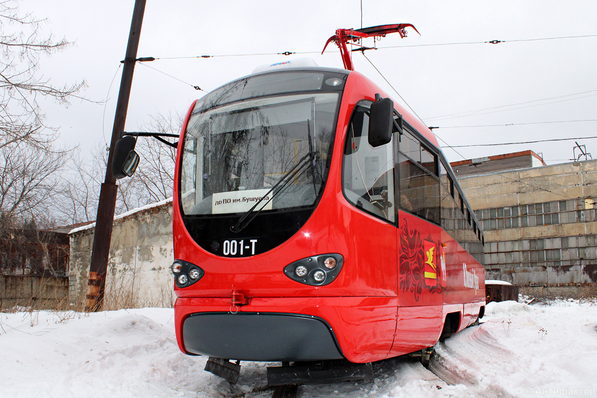 Златоуст, Tatra T3K «Иж» № 001