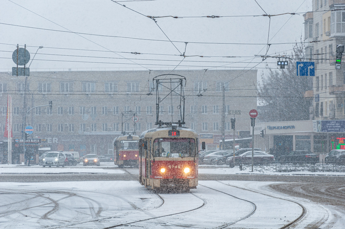 Киев, Tatra T3SU № 5745 Киев, Tatra T3SU № 5745