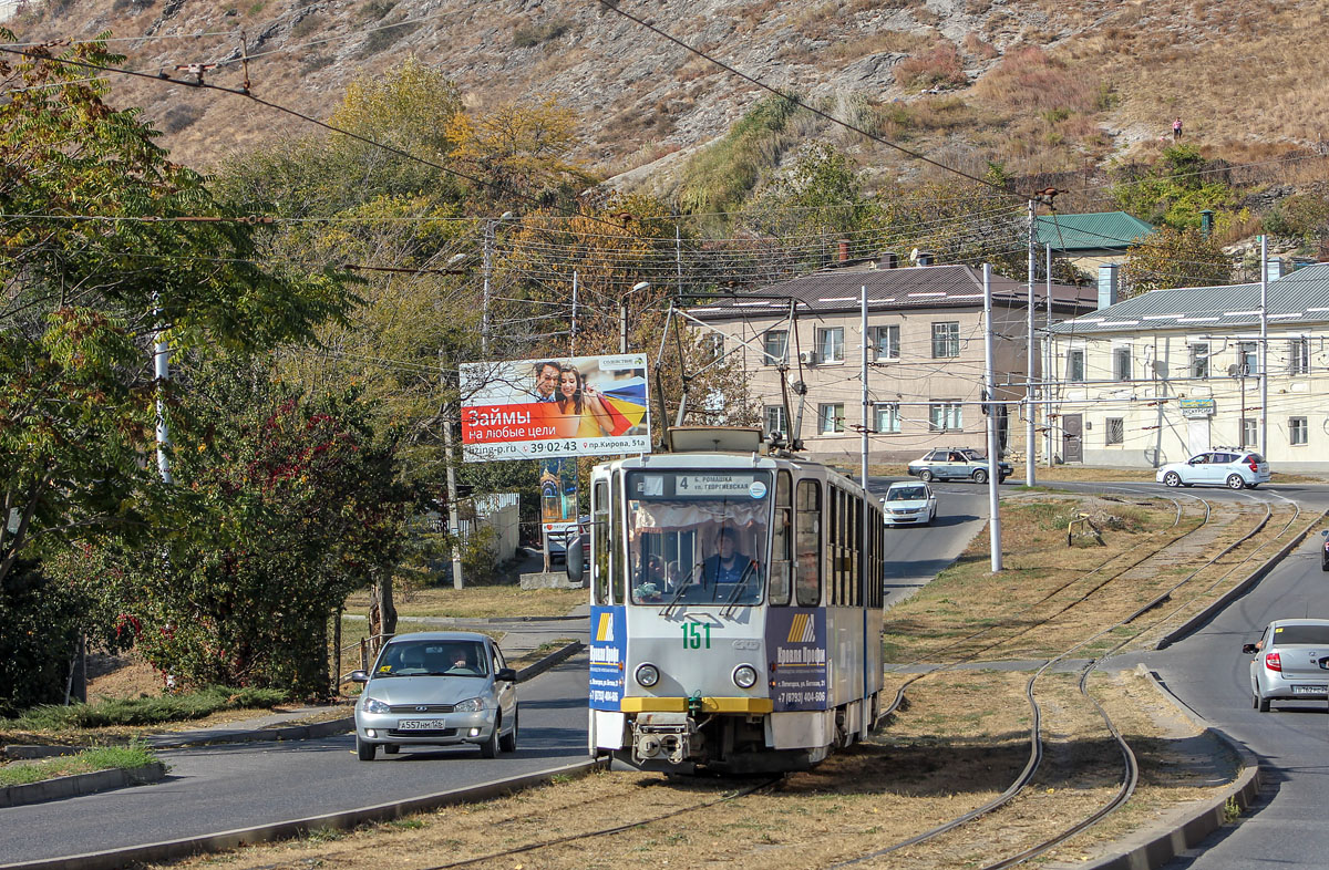 Пятигорск, Tatra KT4SU № 151