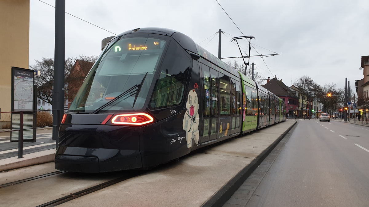 Страсбург, Alstom Citadis 403NG № 3009
