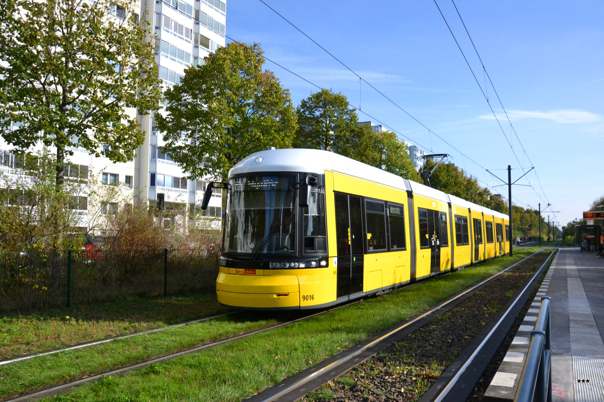 Берлин, Bombardier Flexity Berlin (GT8-08ZR/F8Z) № 9016