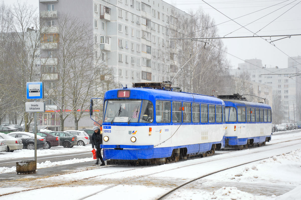 Рига, Tatra T3A № 50933
