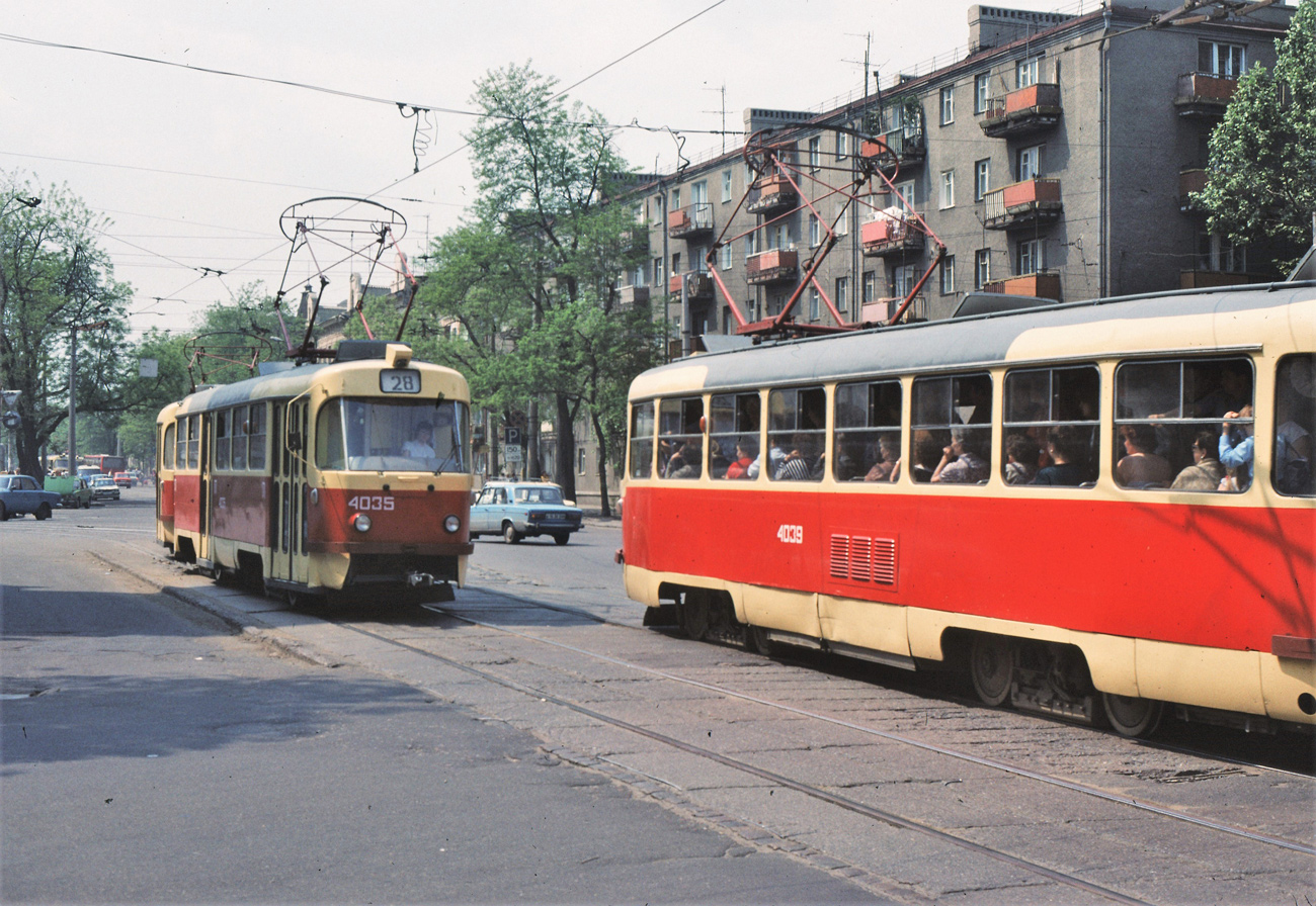 Одесса, Tatra T3SU № 4035; Одесса, Tatra T3SU № 4039