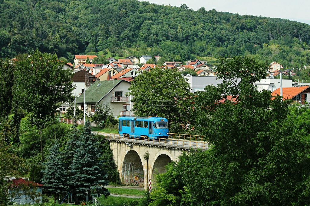 Загреб, Tatra T4YU № 417