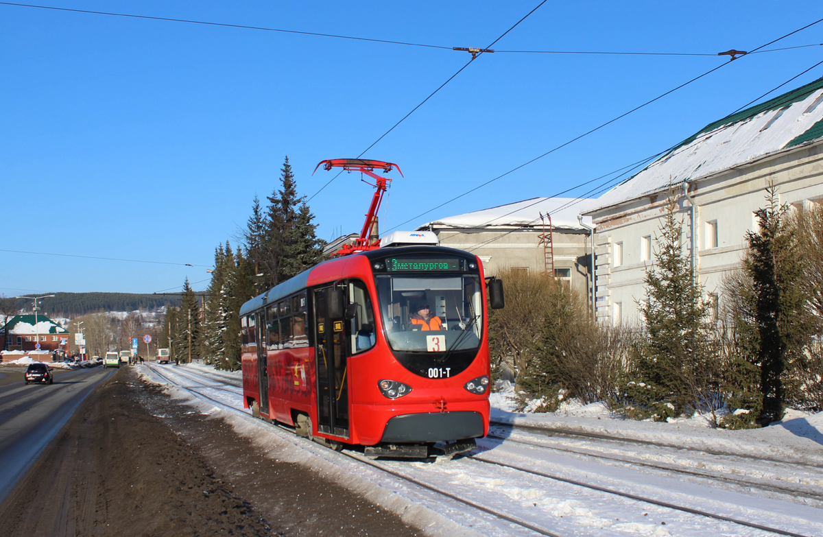 Златоуст, Tatra T3K «Иж» № 001