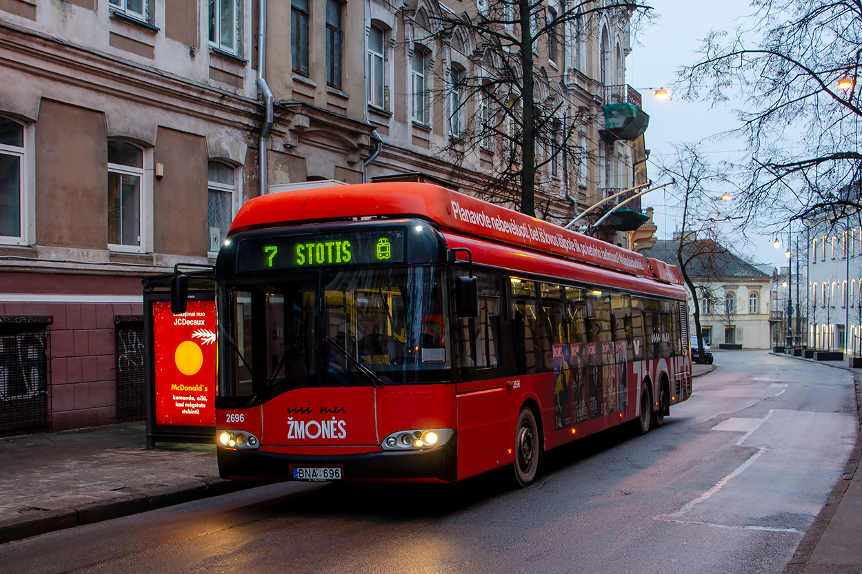 Viļņa, Solaris Trollino II 15 AC № 2696