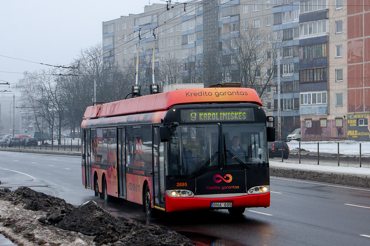 Vilnius, Solaris Trollino II 15 AC Nr. 2695