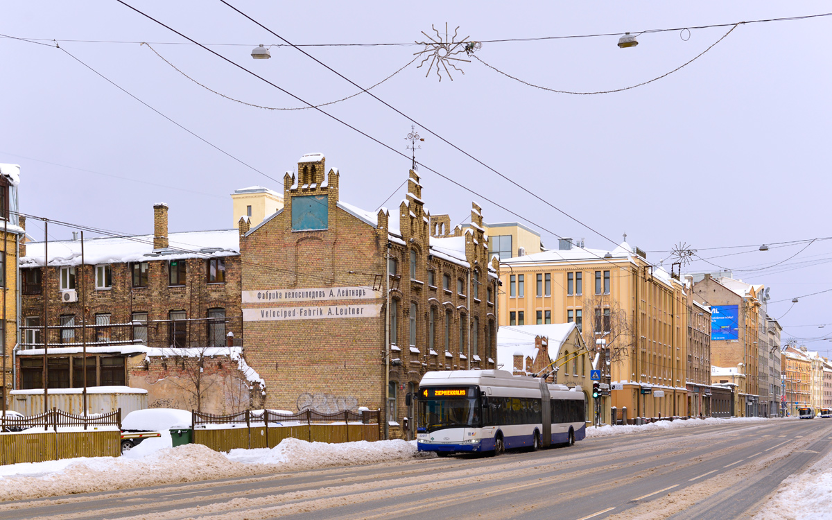 Riga, Solaris Trollino III 18,75 H2 № 22017 Riga, Solaris Trollino III 18,75 H2 № 22017