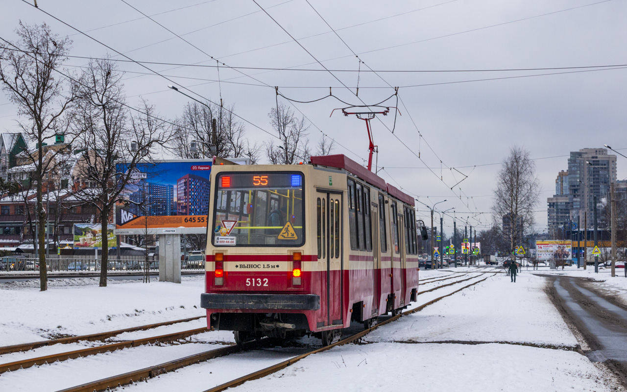 Sankt Petersburg, LVS-86M2 Nr. 5132 Sankt Petersburg, LVS-86M2 Nr. 5132