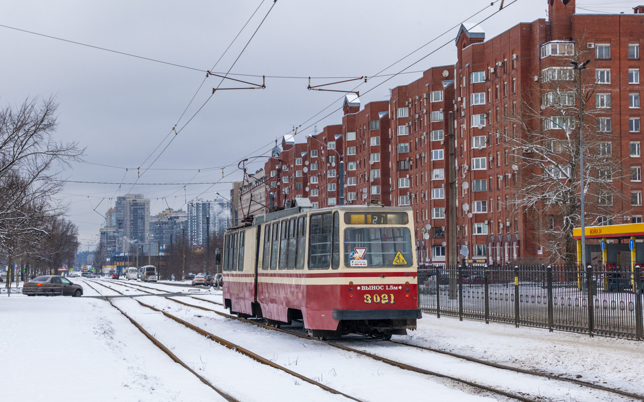 Санкт-Петербург, ЛВС-86К № 3021