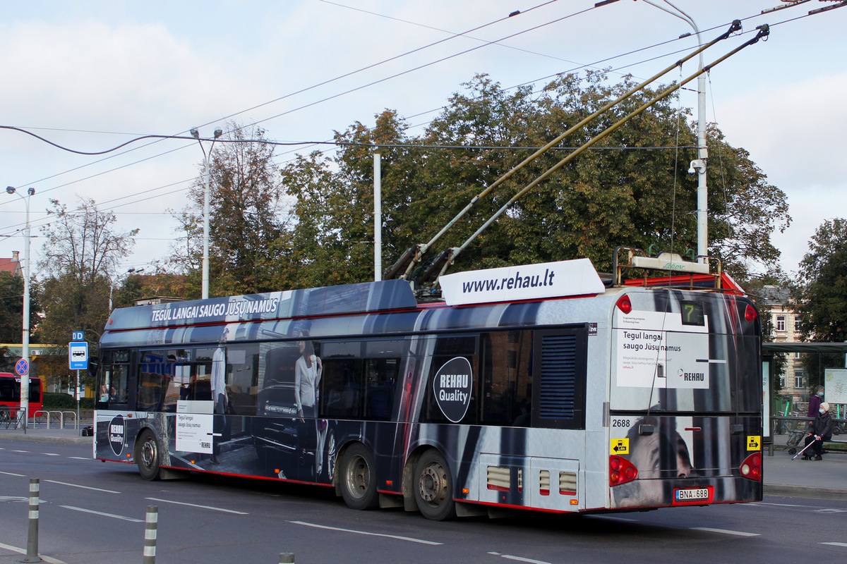 Vilnius, Solaris Trollino II 15 AC Br. 2688
