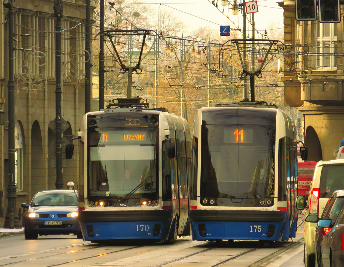 Быдгощ, PESA Swing 121NaB № 170; Быдгощ, PESA Swing 121NaB № 175