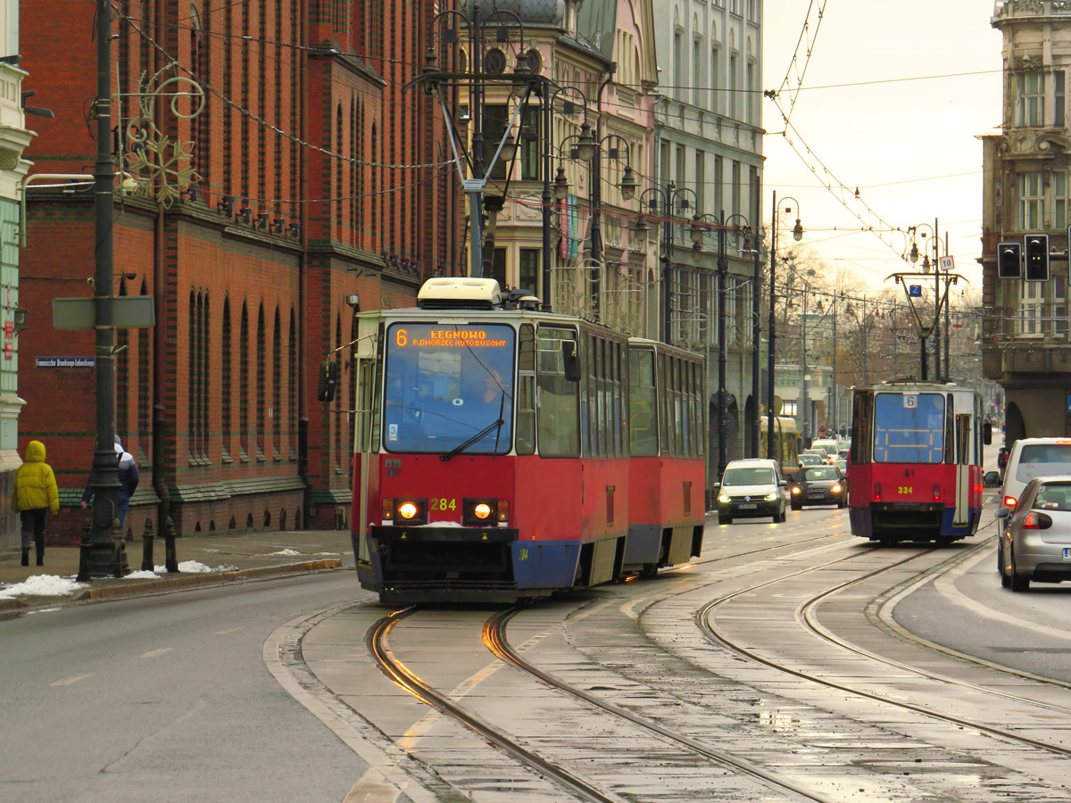 Bydgoszcz, Konstal 805Na # 284 Bydgoszcz, Konstal 805Na # 284