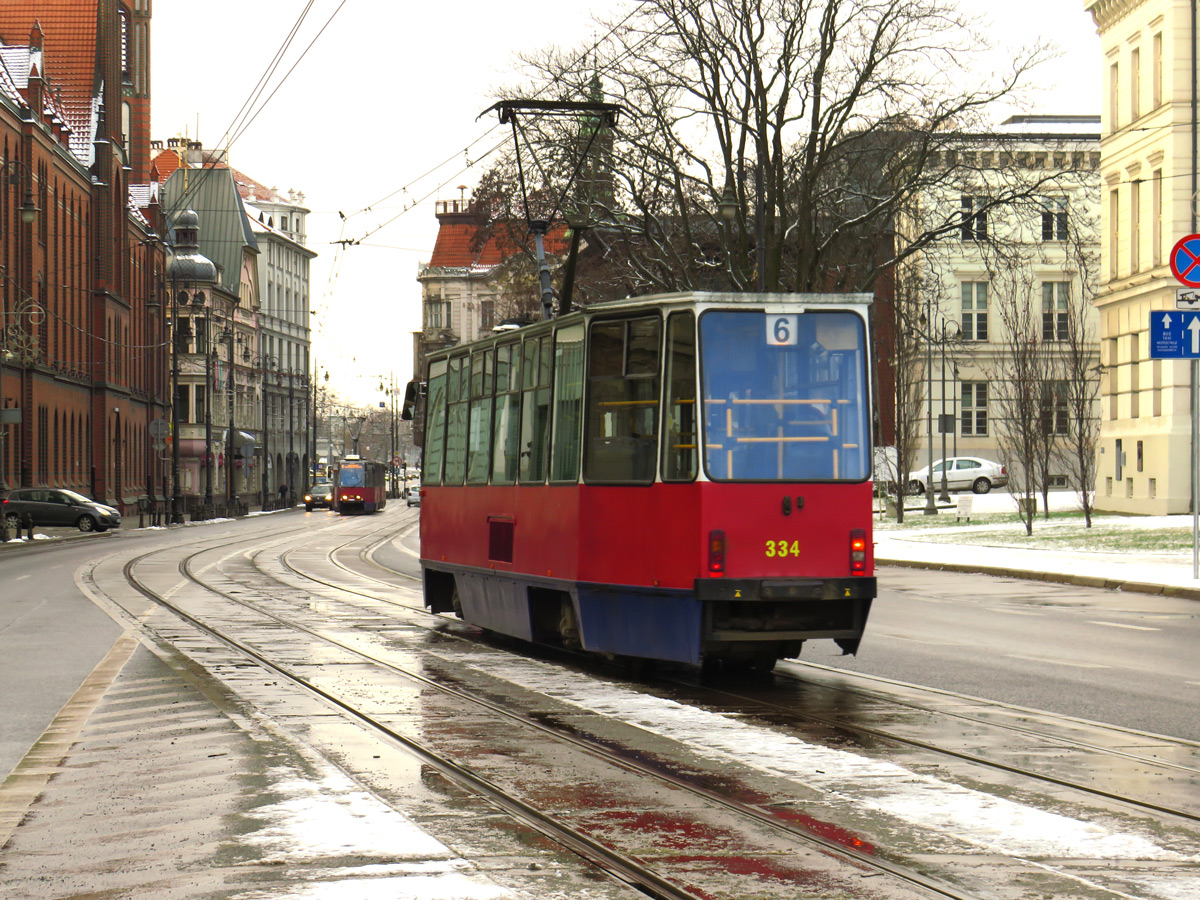 Быдгощ, Konstal 805NaD № 285; Быдгощ, Konstal 805Na № 334 Быдгощ, Konstal 805NaD № 285; Быдгощ, Konstal 805Na № 334