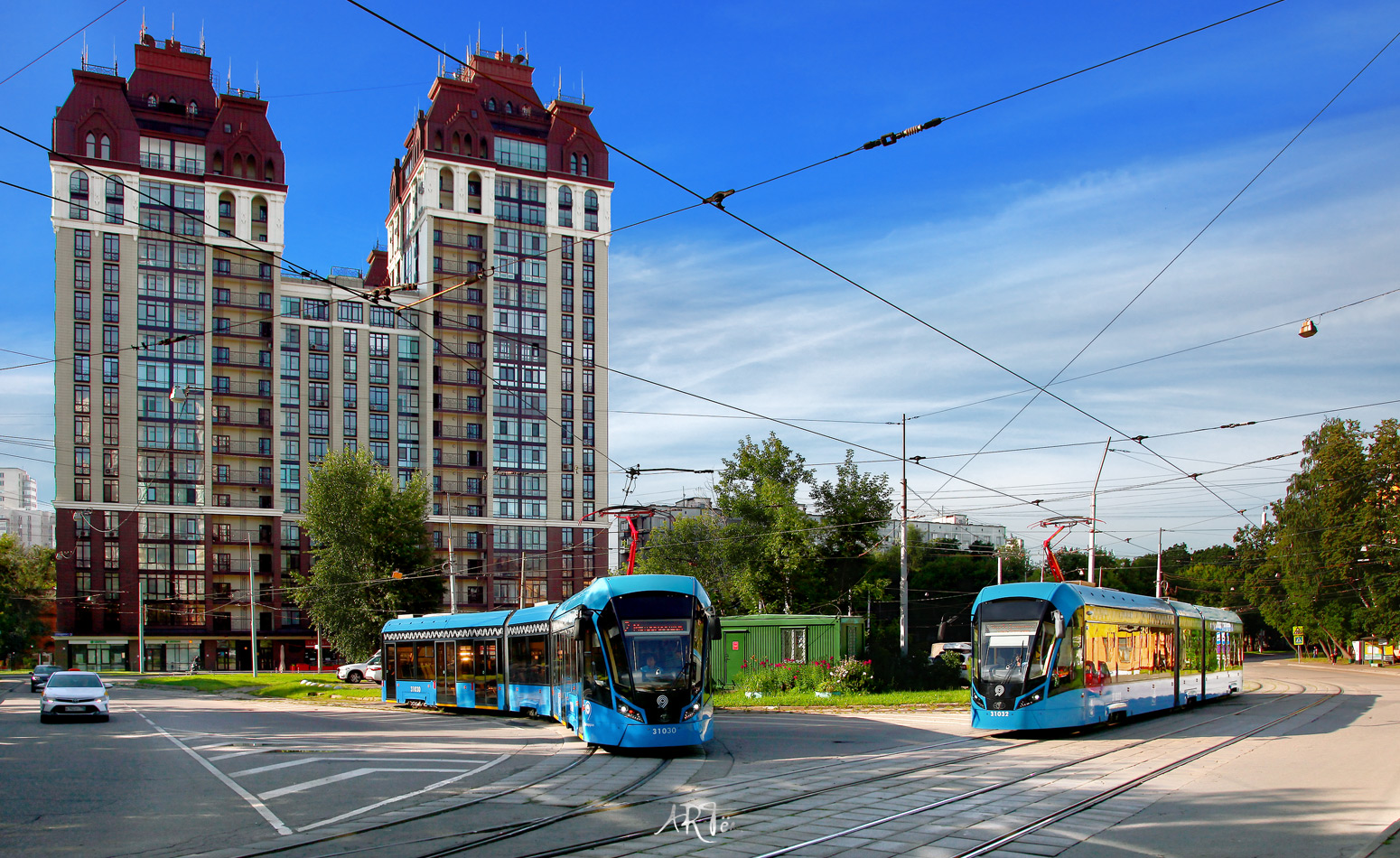 Москва, 71-931М «Витязь-М» № 31030; Москва, 71-931М «Витязь-М» № 31032 Москва, 71-931М «Витязь-М» № 31030; Москва, 71-931М «Витязь-М» № 31032
