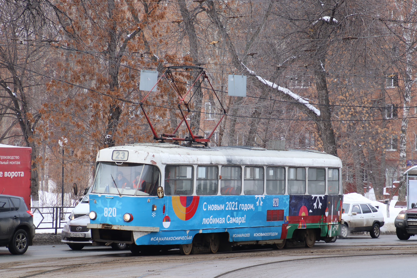Самара, Tatra T3SU № 820