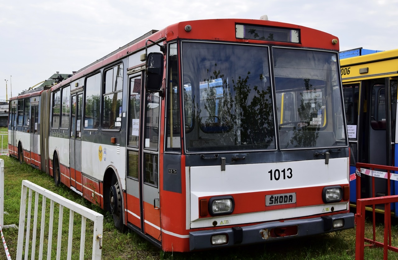 Кошице, Škoda 15Tr10/7 № 1013; Кошице — Кошицкий троллейбусный день / Košický trolejbusový deň