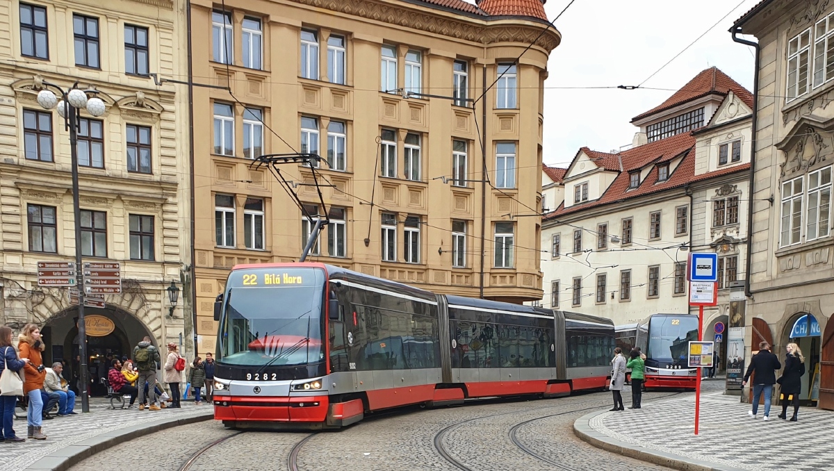 Прага, Škoda 15T3 ForCity Alfa Praha № 9282