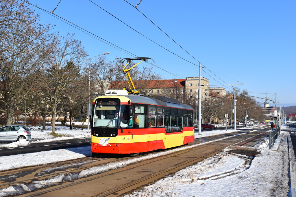 Most - Litvínov, Vario LF+ # 315