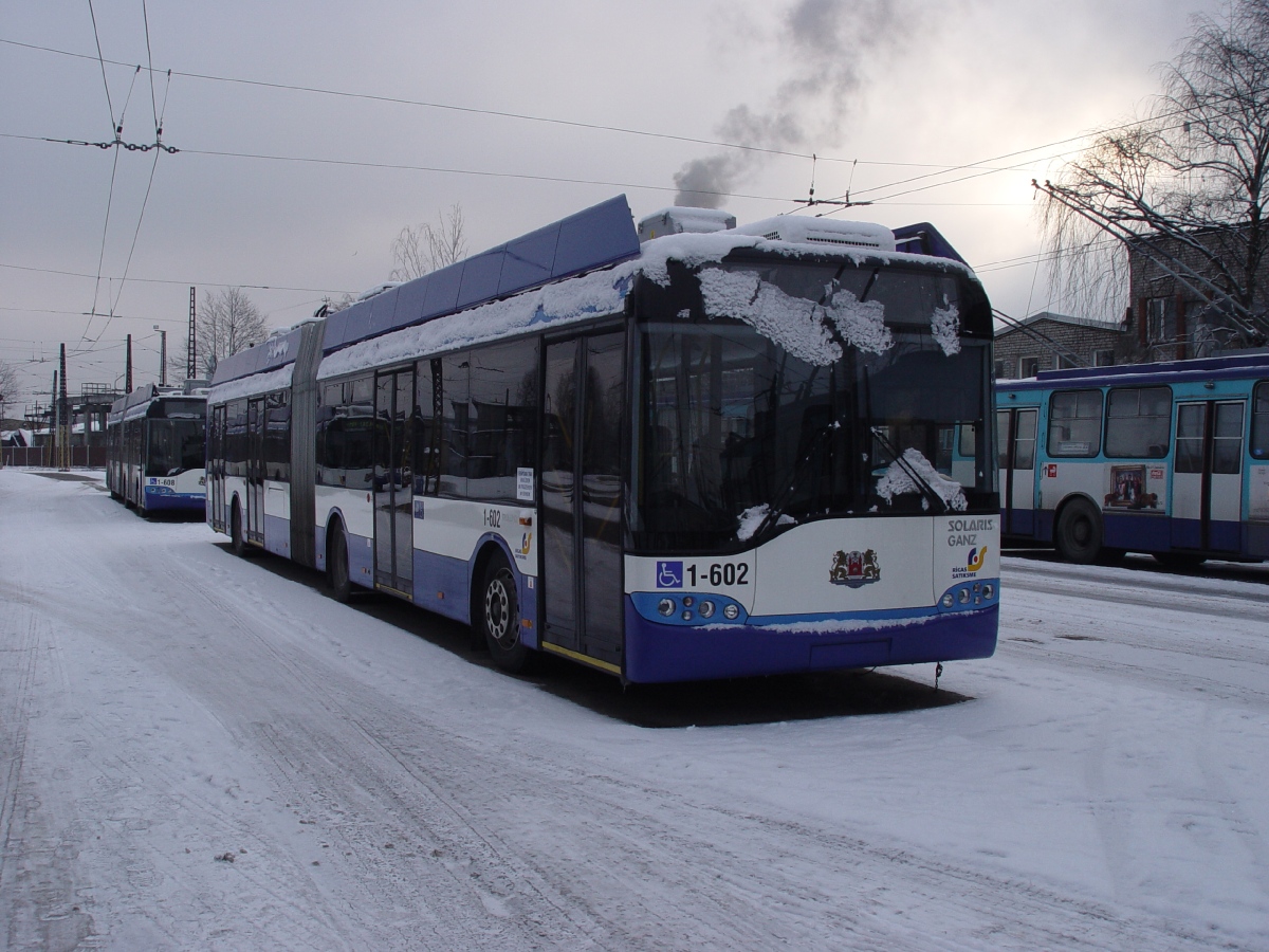 Рига, Solaris Trollino II 18 Ganz № 1-602