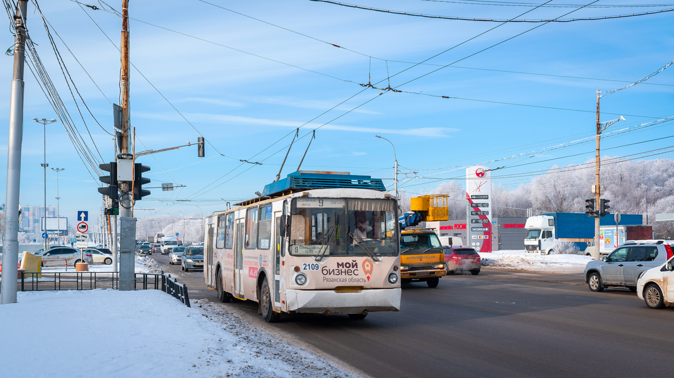 Рязань, ВЗТМ-5284 № 2109 Рязань, ВЗТМ-5284 № 2109