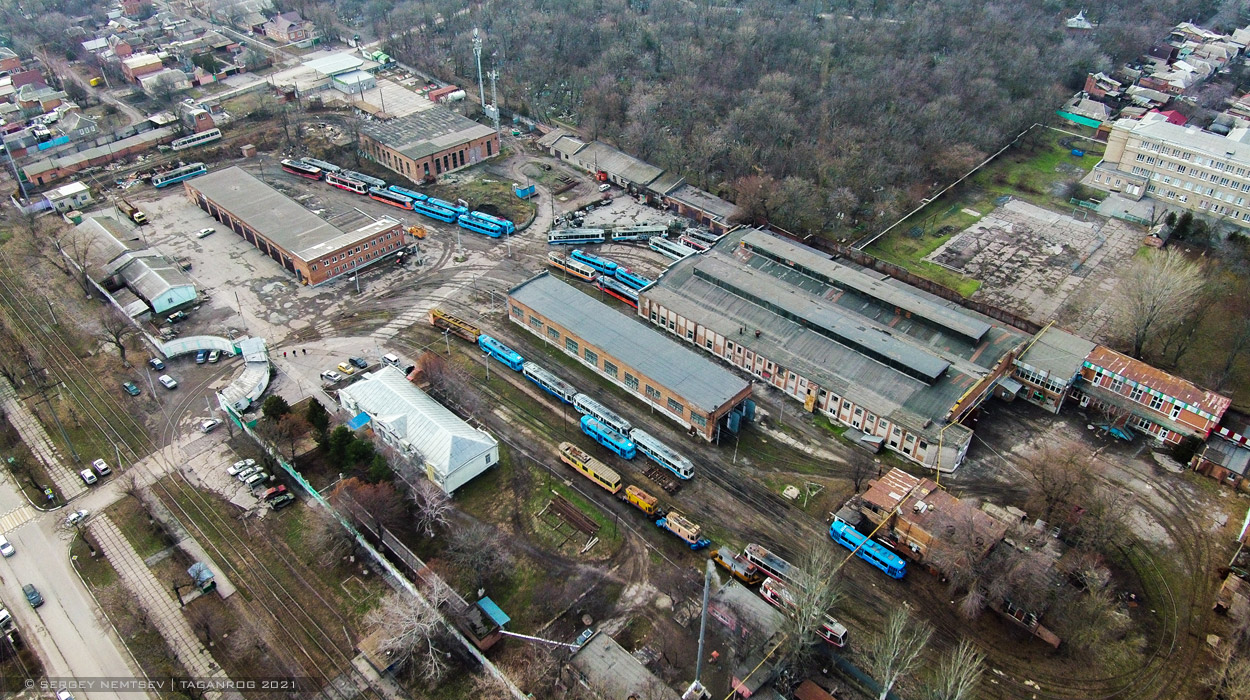 Таганрог — Разные фотографии; Таганрог — Трамвайные линии
