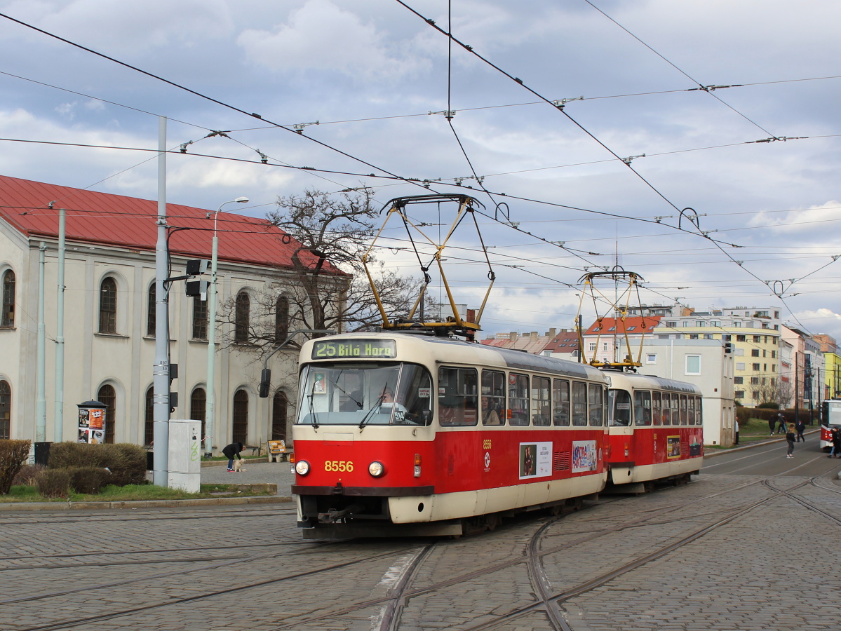 Прага, Tatra T3R.P № 8556