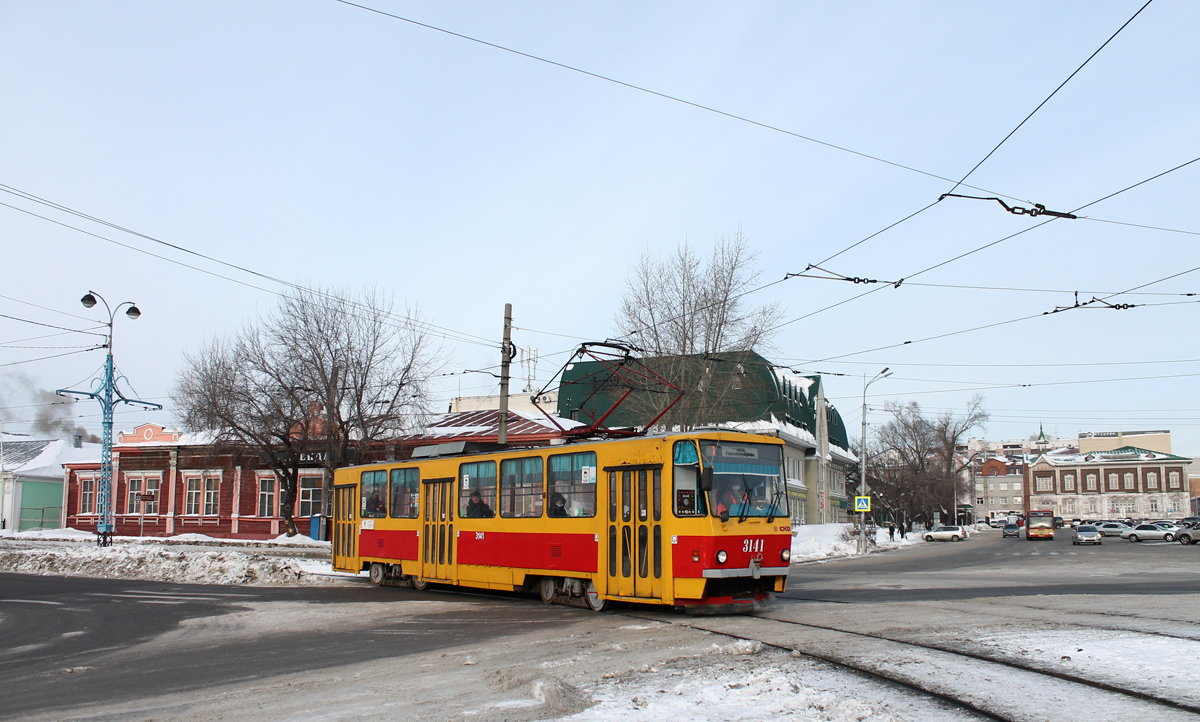 Barnaula, Tatra T6B5SU № 3141
