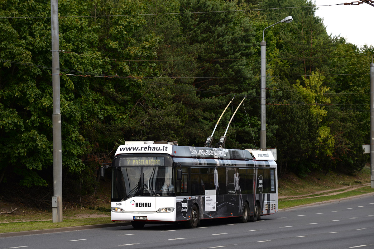 Vilnius, Solaris Trollino II 15 AC Br. 2688