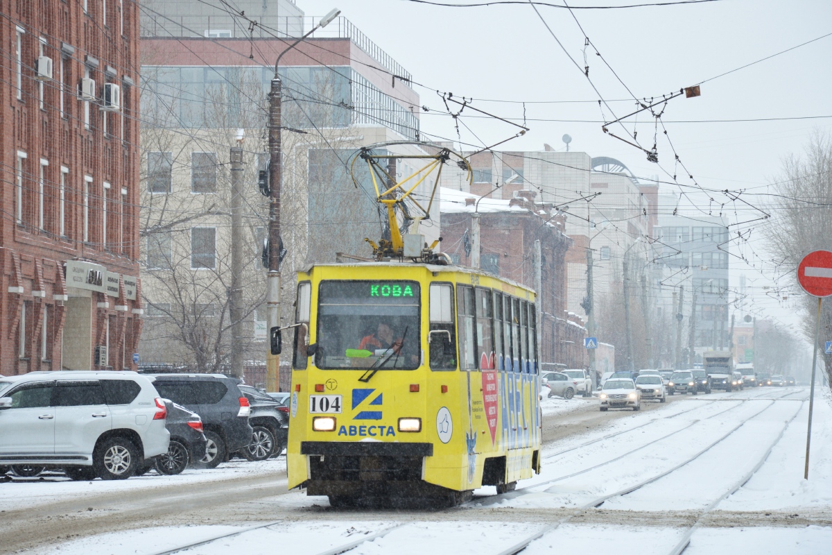 Омск, 71-605ЭП № 104