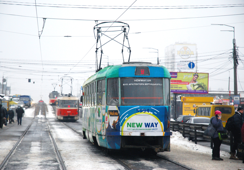 Киев, Tatra T3P № 5994