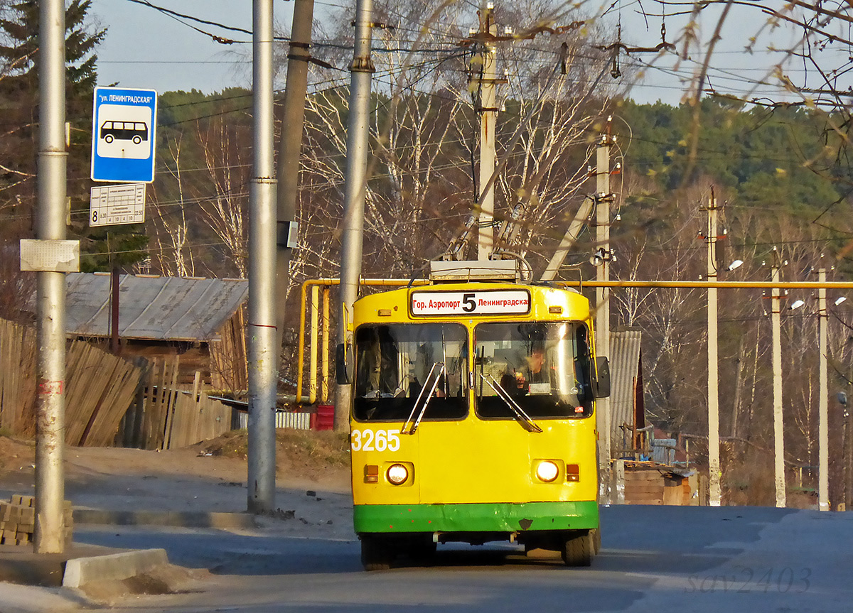 Новосибирск, ЗиУ-682Г [Г00] № 3265; Новосибирск — Трамвайные и троллейбусные линии и конечные