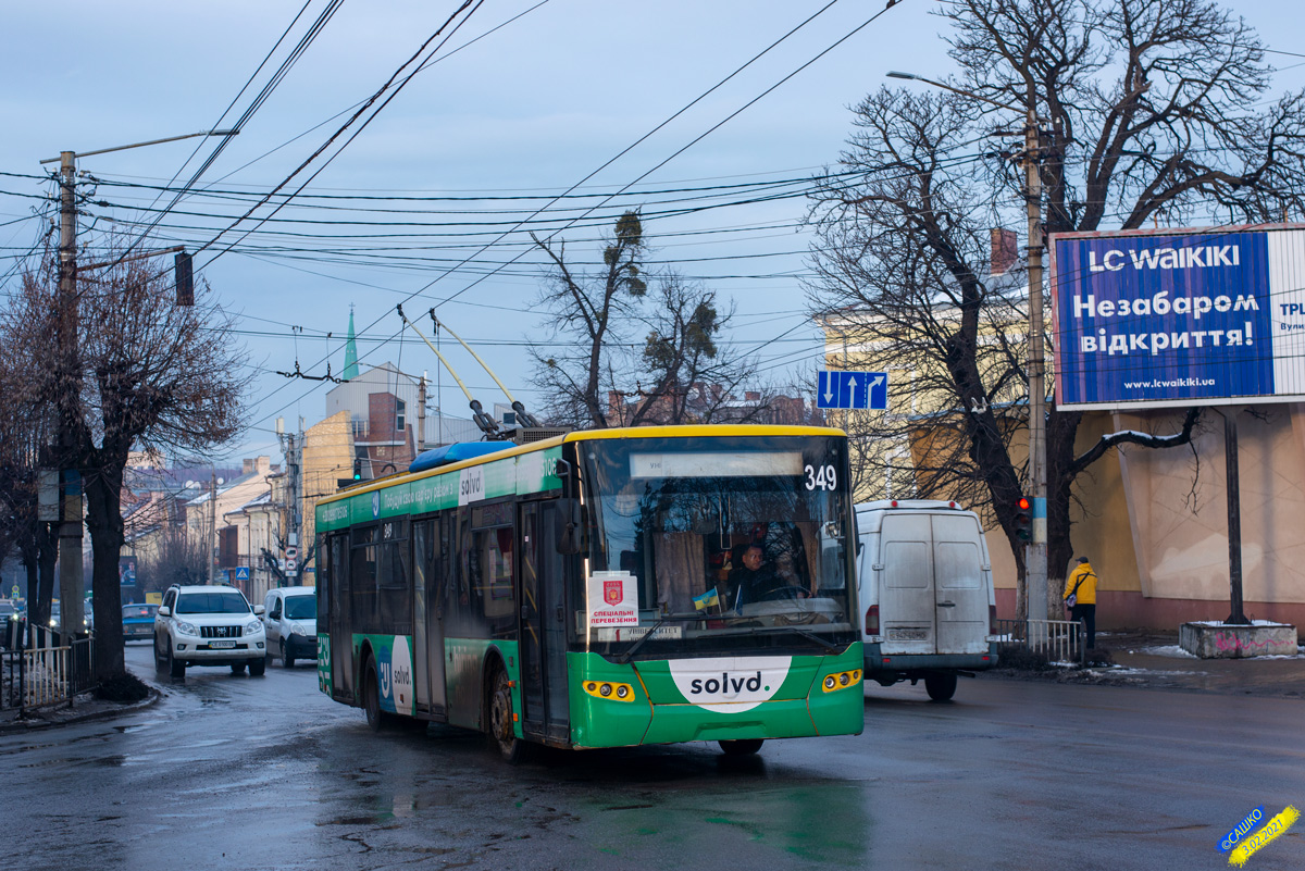 ჩერნივცი, LAZ E183D1 № 349