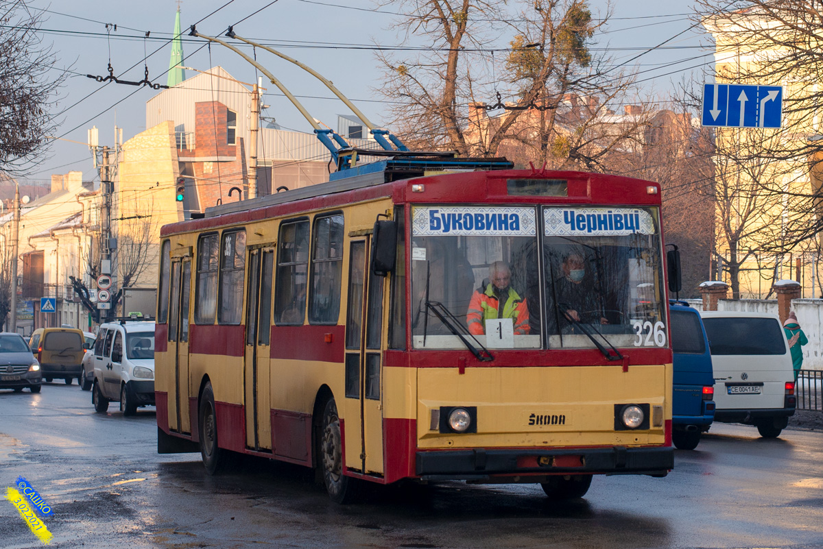 Csernovci, Škoda 14Tr89/6 — 326