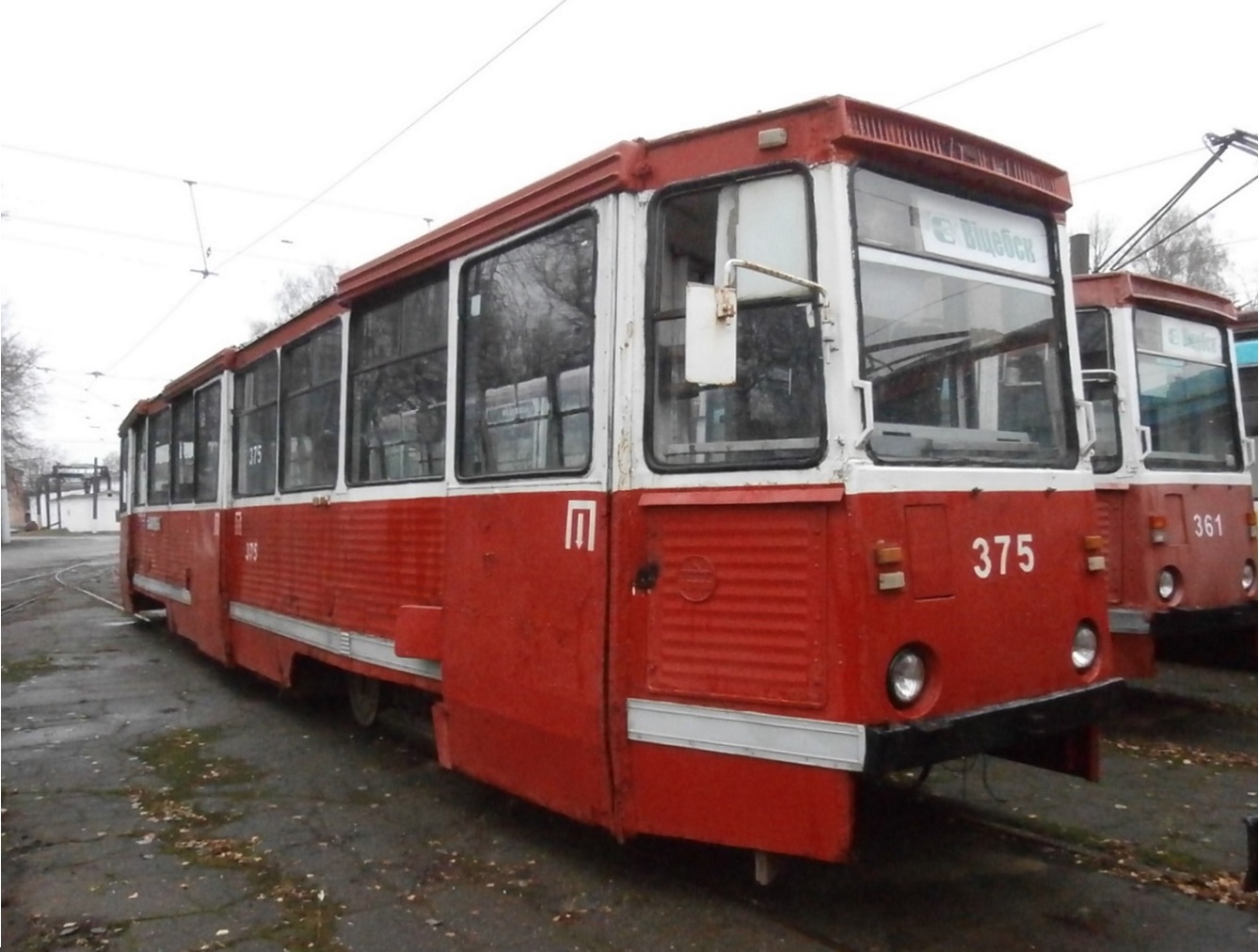 Витебск, 71-605 (КТМ-5М3) № 375; Витебск — Вагоны, ожидающие списания и/или утилизации