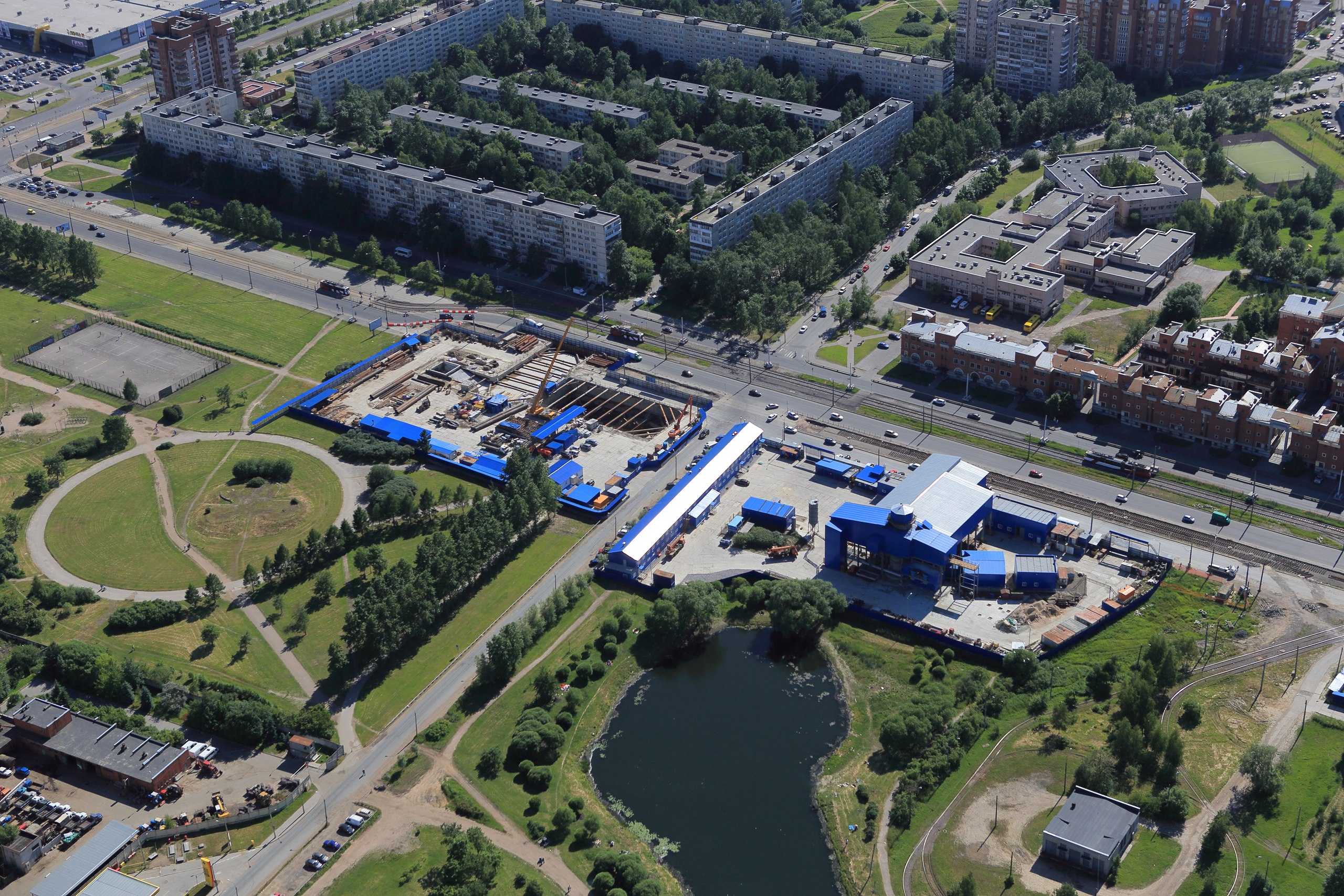 Sankt Peterburgas — Metro — Line 5; Sankt Peterburgas — Tram lines and infrastructure