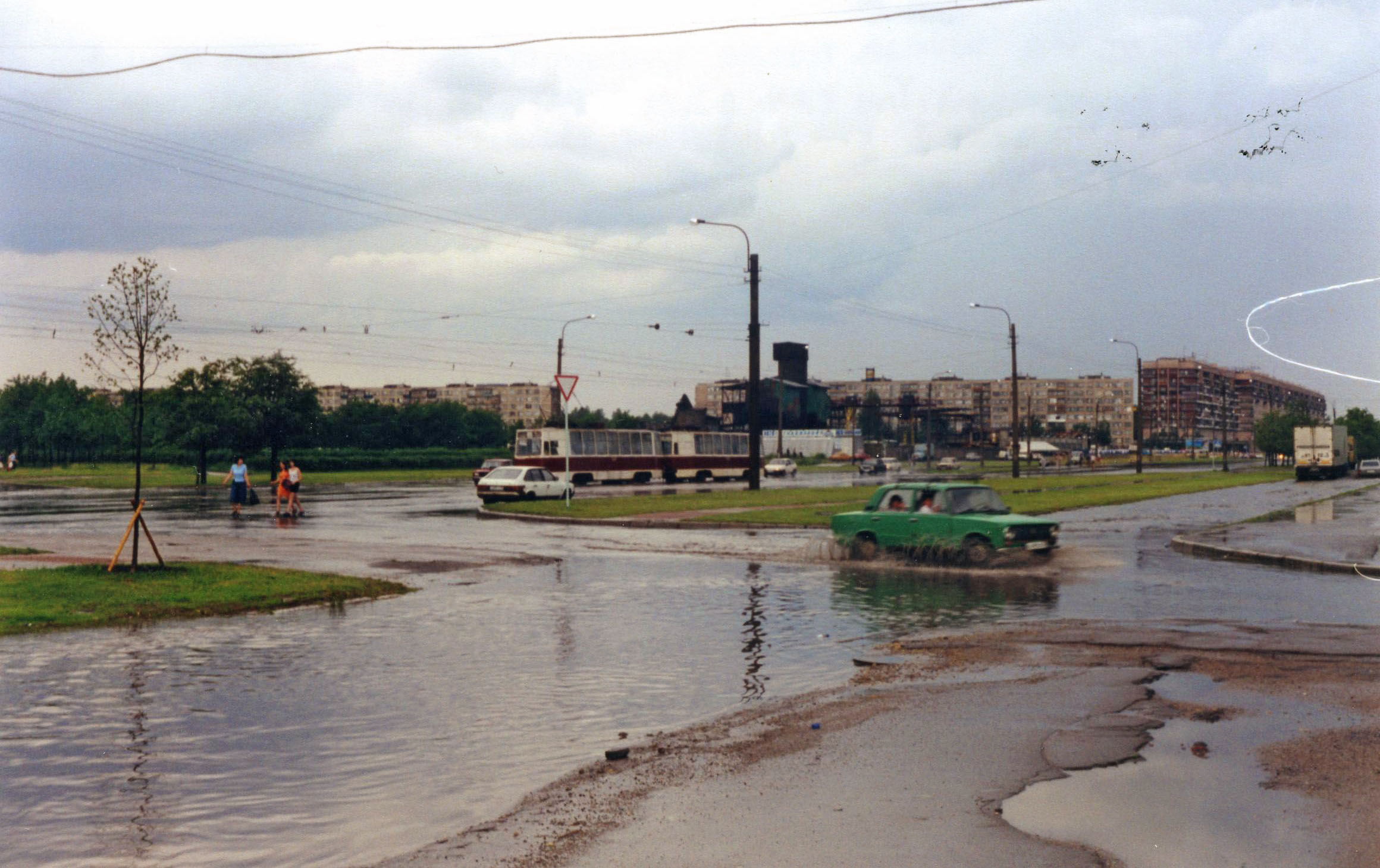 Saint-Petersburg — Historic tramway photos; Saint-Petersburg — Metro — Line 5
