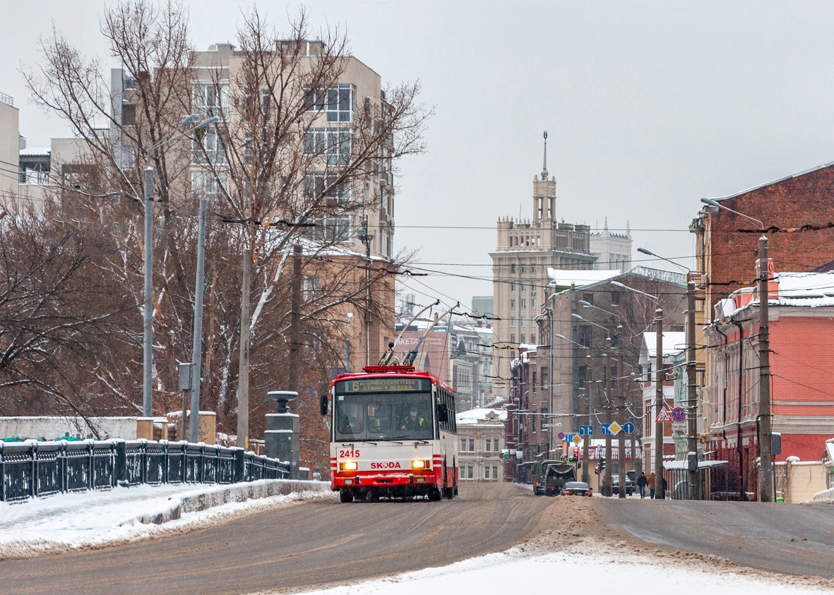 Харьков, Škoda 14TrM № 2415