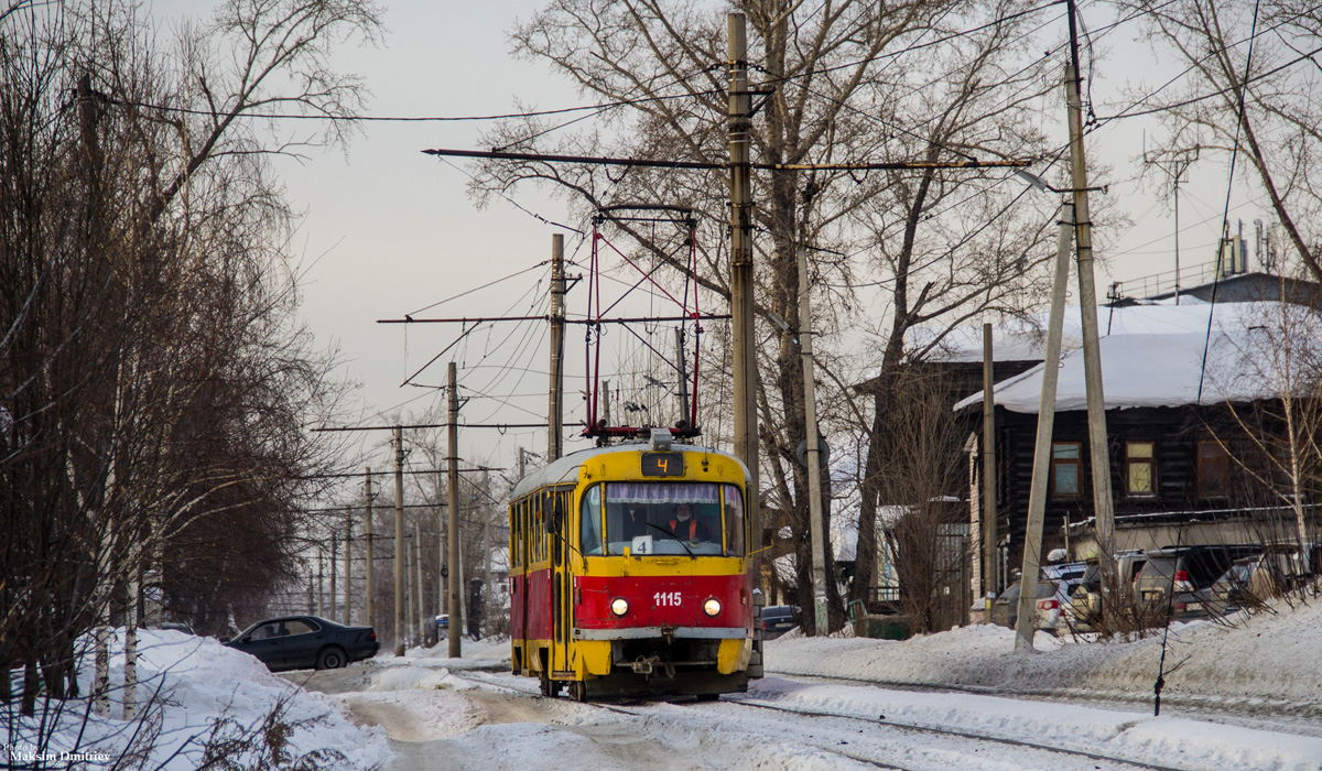 Barnaul, Tatra T3SU — 1115