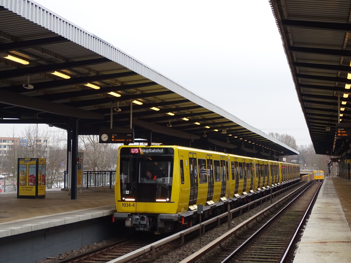 Берлин, BVG IK17 № 1034-4