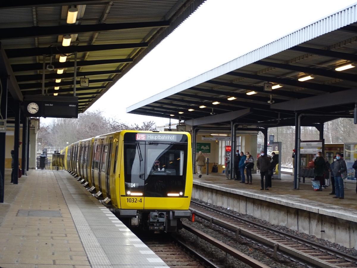 Берлин, BVG IK17 № 1032-4