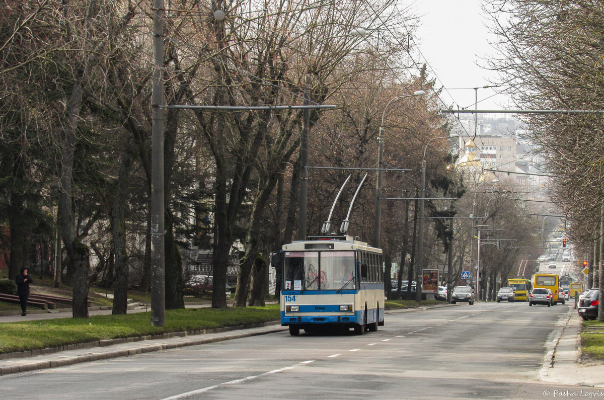 Ровно, Škoda 14Tr10/6 № 154