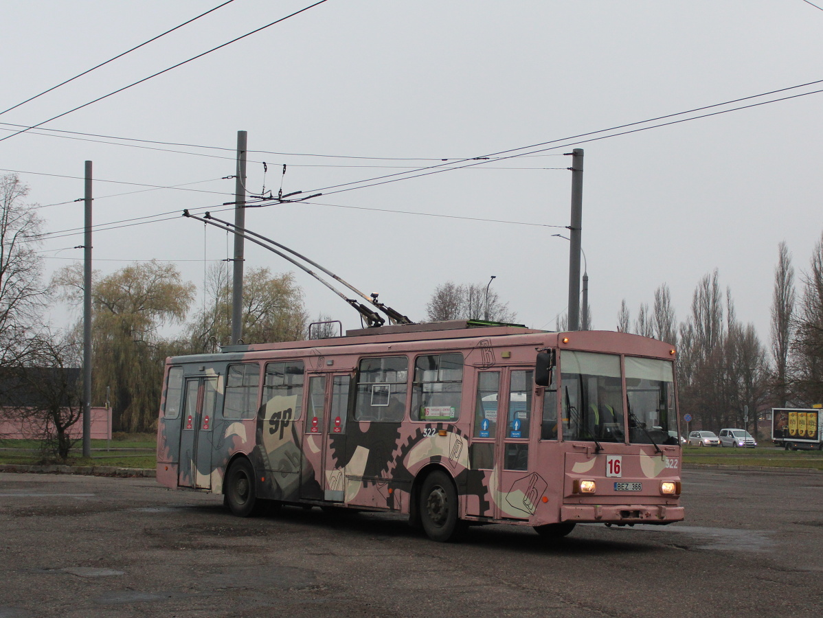Каунас, Škoda 14Tr11/6 № 322