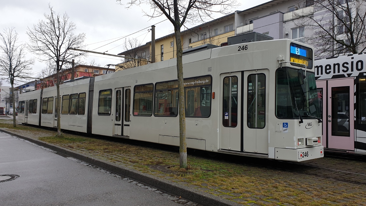 Freiburg im Breisgau, Duewag GT8Z # 246