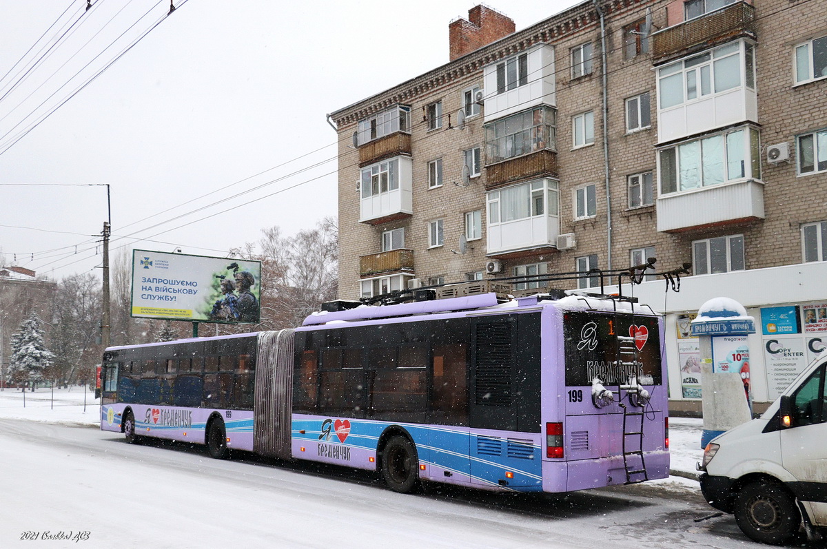 Кременчуг, ЛАЗ E301A1 № 199