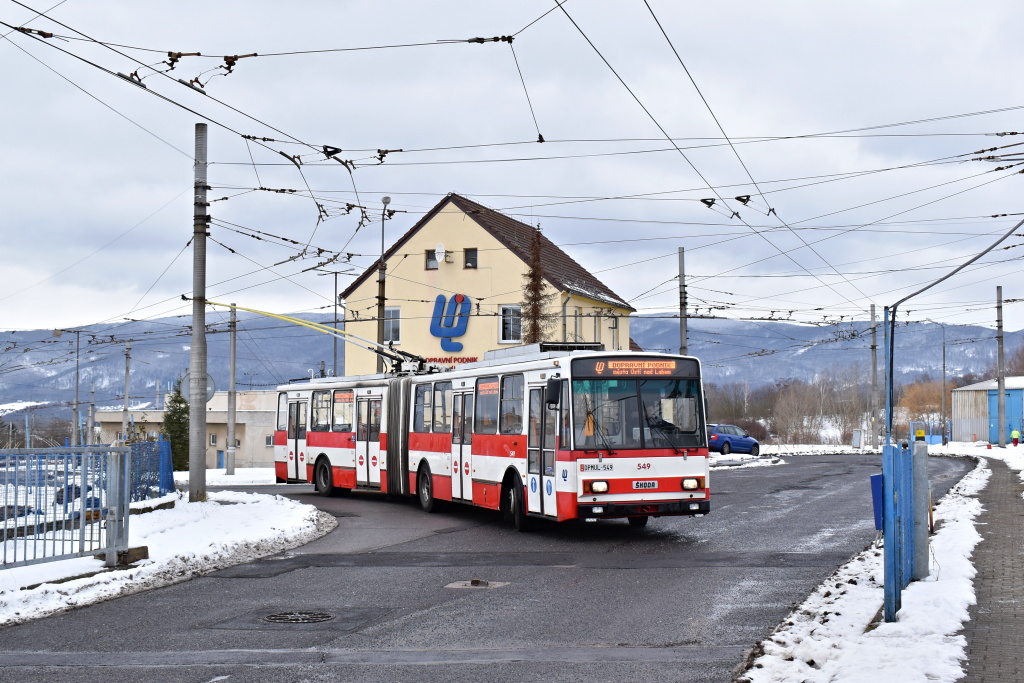 Усти-над-Лабем, Škoda 15Tr08/6 № 549