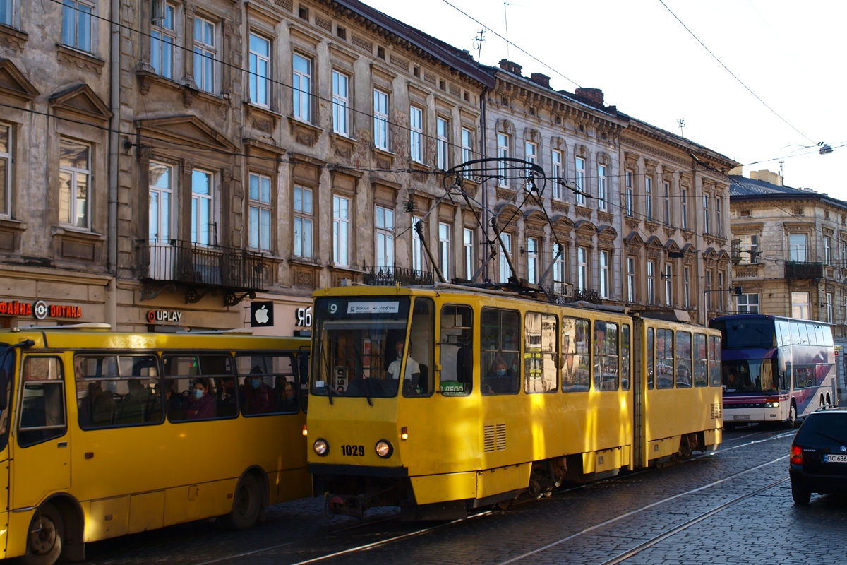 Львов, Tatra KT4SU № 1029