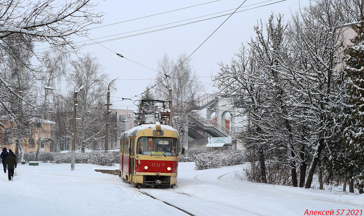 Oryol, Tatra T3SU č. 027