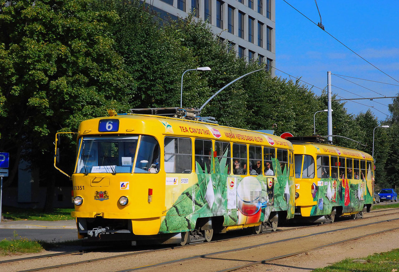 Рига, Tatra T3A № 51351